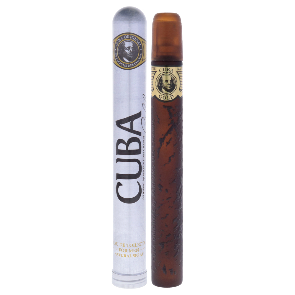Cuba Gold by Cuba for Men - 1.17 oz EDT Spray